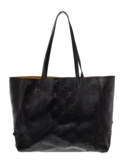 Pre-owned Stella Mccartney Monogram Tote In Black
