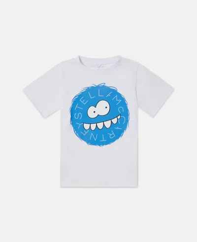 Stella Mccartney Kids' Monster Graphic T-shirt In White