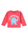 Stella Mccartney Monster-print Long-sleeve T-shirt In Red