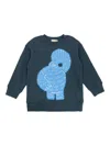 Stella Mccartney Monster-print Sweatshirt In Blue