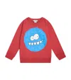 Stella Mccartney Monster-print Sweatshirt In Gray