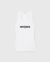 Stella Mccartney Mother Fucker Tank Top In White