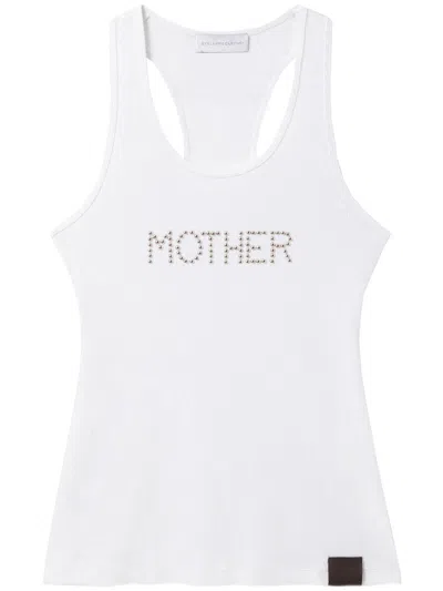 Stella Mccartney Mother Top With Studs Clothing In White