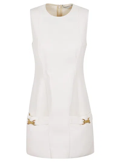 Stella Mccartney Moulded Dress In White