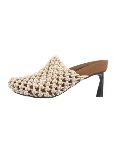 Pre-owned Stella Mccartney Mules In Gold