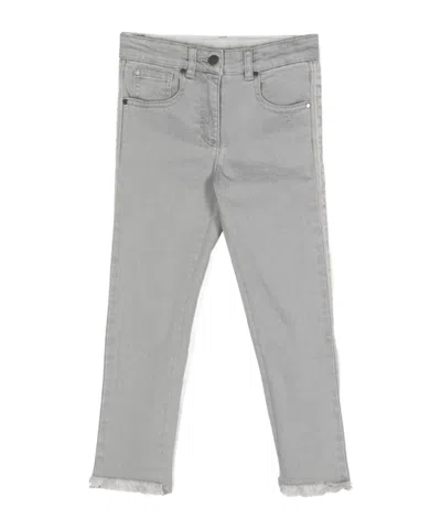 Stella Mccartney Multi-pocket Jeans In Gray