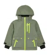 Stella Mccartney Multi-pocket Ski Jacket In Green