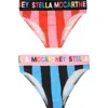 Stella Mccartney Multicolor Briefs Set For Girlwith Logo In Multicolor
