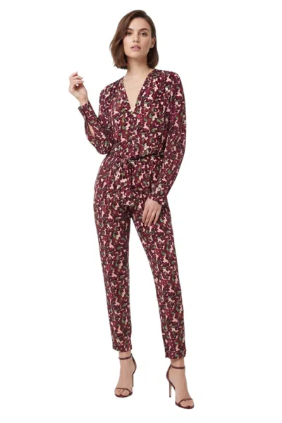Stella Mccartney Multicolor Floral V Neck Jumpsuit