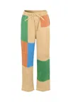 Stella Mccartney Multicolor Pants For Boy In Brown