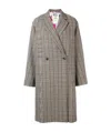 Stella Mccartney Multicolor Plaid Coat In Multicolor