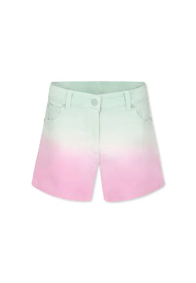 STELLA MCCARTNEY MULTICOLOR SHORTS FOR GIRL WITH LOGO