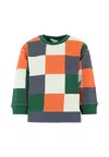 Stella Mccartney Multicolor Sweatshirt For Boy In Gray