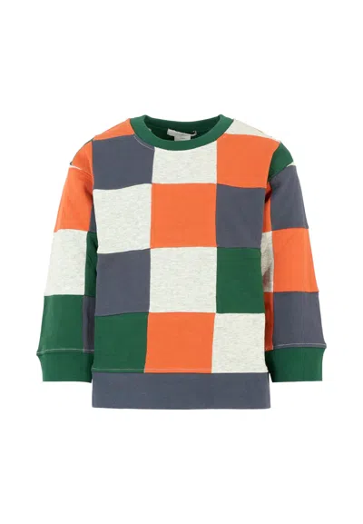 Stella Mccartney Kids' Multicolor Sweatshirt For Boy In Gray