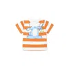 Stella Mccartney Stripe-pattern T-shirt In Multicolor