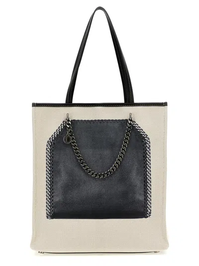Stella Mccartney Multicolor Trompe Loeil Print On Shopping Bag