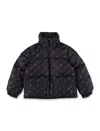 Stella Mccartney Multilogo Downjacket In Black