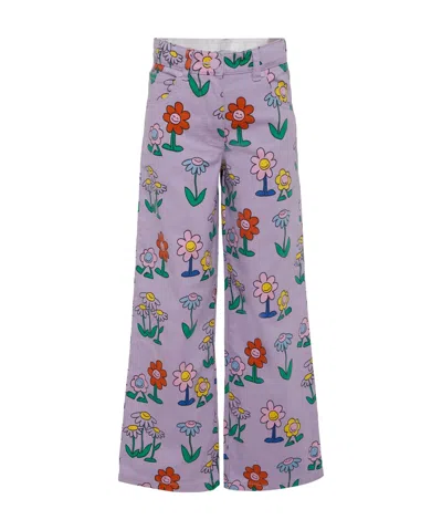 Stella Mccartney Multi-pocket Pants In Purple