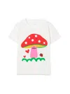 Stella Mccartney Mushroom M/c T-shirt In White