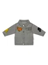 Stella Mccartney Music-appliqué Shirt In Gray