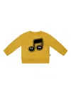 Stella Mccartney Musical-note Sweater In Yellow