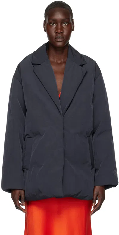 Stella Mccartney Navy Puffa Coat In 4000 Navy