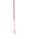 Stella Mccartney Neck-strap Zipped Purse In Multicolor