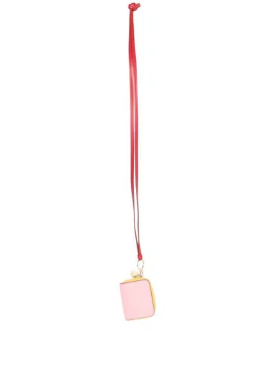 STELLA MCCARTNEY STELLA MCCARTNEY NECK-STRAP ZIPPED PURSE