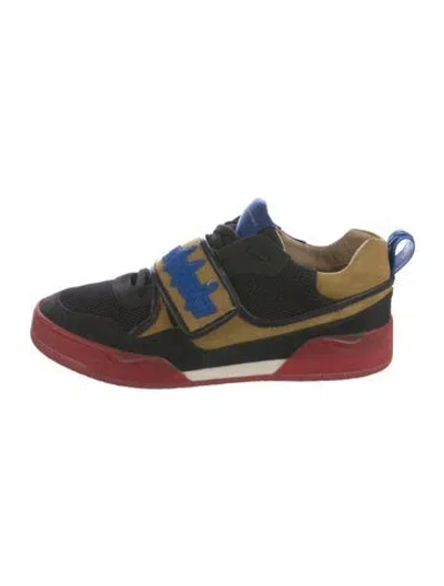Pre-owned Stella Mccartney Neoprene Colorblock Pattern Athletic Sneakers In Multi