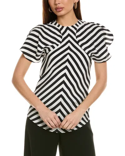 Stella Mccartney Noelle Silk Top In Black