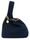 Stella Mccartney 'null' Suede Handbag In Blue
