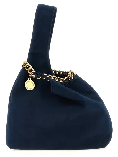 Stella Mccartney 'null' Suede Handbag In Blue