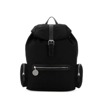 Stella Mccartney Nylon Backpack Backpack  Black