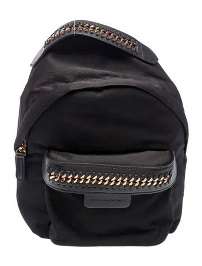 Pre-owned Stella Mccartney Nylon Backpack In Black