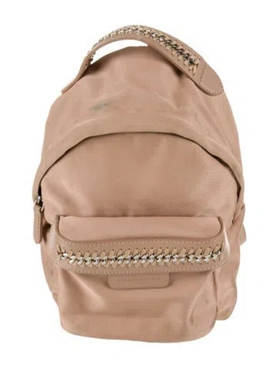 Pre-owned Stella Mccartney Nylon Backpack In Neutral