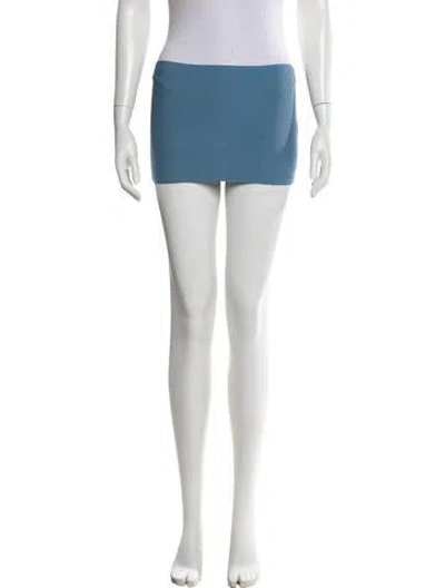 Pre-owned Stella Mccartney Nylon Crew Neck Top In Blue