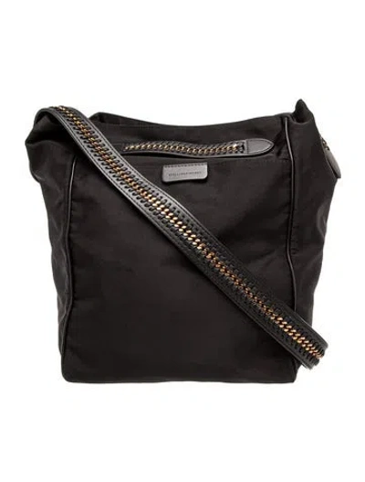 Pre-owned Stella Mccartney Nylon Crossbody Bag In Black