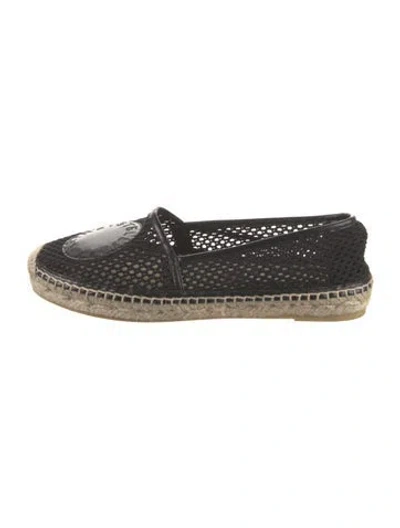 Pre-owned Stella Mccartney Nylon Espadrilles In Black