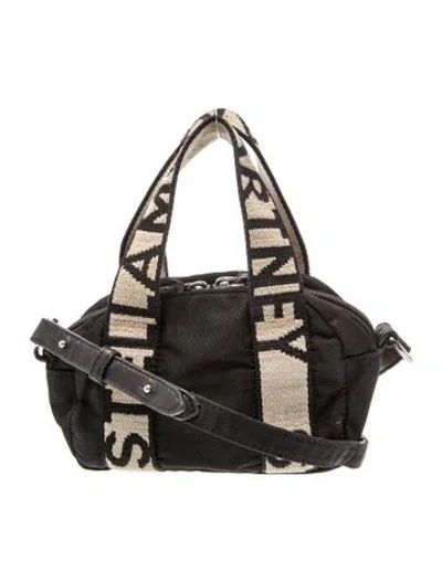 Pre-owned Stella Mccartney Nylon Hobo In Black