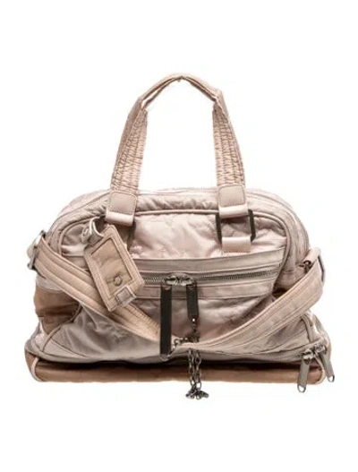 Pre-owned Stella Mccartney Nylon Shoulder Bag In Gray