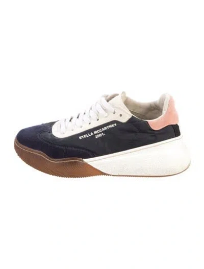 Pre-owned Stella Mccartney Nylon Sneakers In Blue
