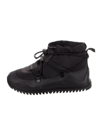 Pre-owned Stella Mccartney Nylon Snow Boots In Black