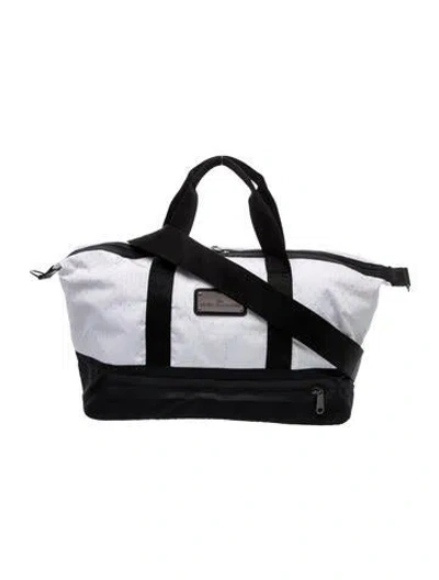 Pre-owned Stella Mccartney Nylon Top Handle Bag In Black