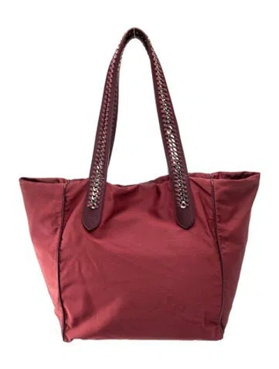 Pre-owned Stella Mccartney Nylon Tote In Red