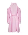 Stella Mccartney Multicolor Viscose Casual Dress In Pink