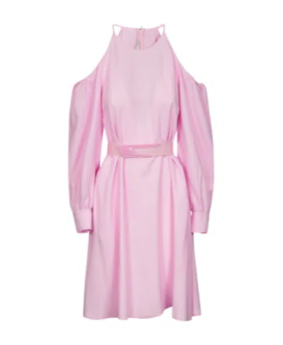 STELLA MCCARTNEY STELLA MCCARTNEY OFF-SHOULDER MIDI DRESS