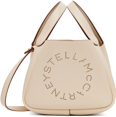 Stella Mccartney Off-white Alter Mat Bucket Bag In 9000 Pure White
