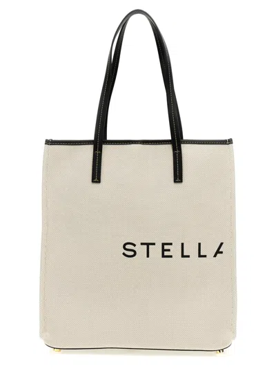 Stella Mccartney Off White Smc Canvas Large Tote Bag