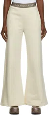 Stella Mccartney Off-white Tom Tosseyn Edition Logo Lounge Pants In 9012 Magnolia