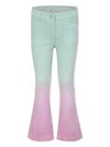 Stella Mccartney Tie-dye Jeans In Green
